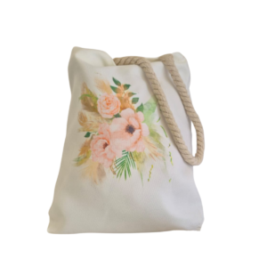 White Rope Bag - Custom Design